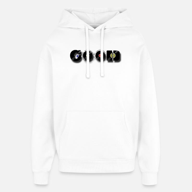 GOOD - Sweat à capuche unisexe Stanley/Stella Oversized - blanc