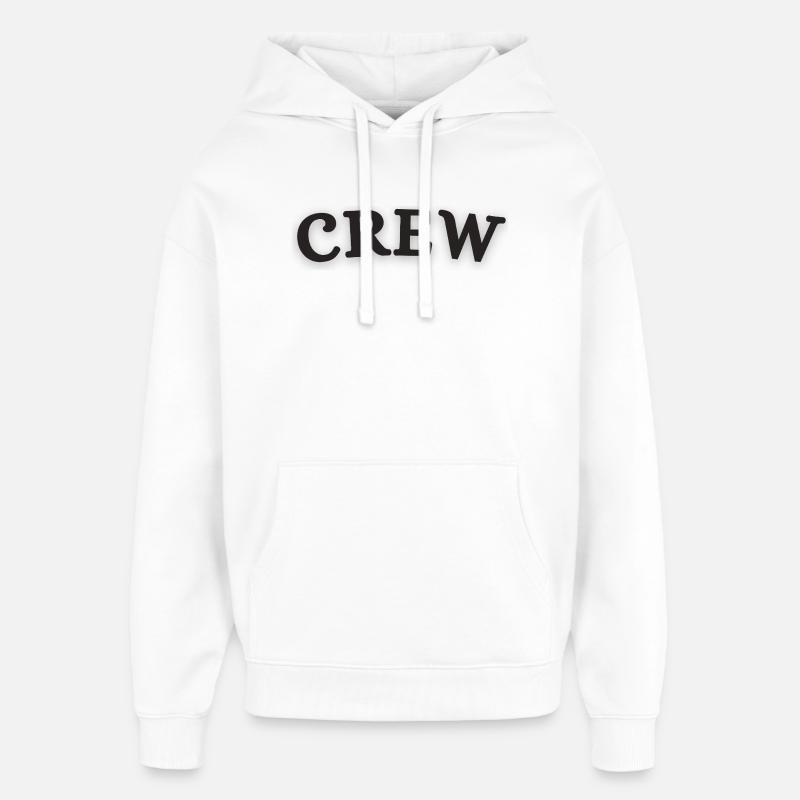 équipage - Sweat à capuche unisexe Stanley/Stella Oversized - blanc