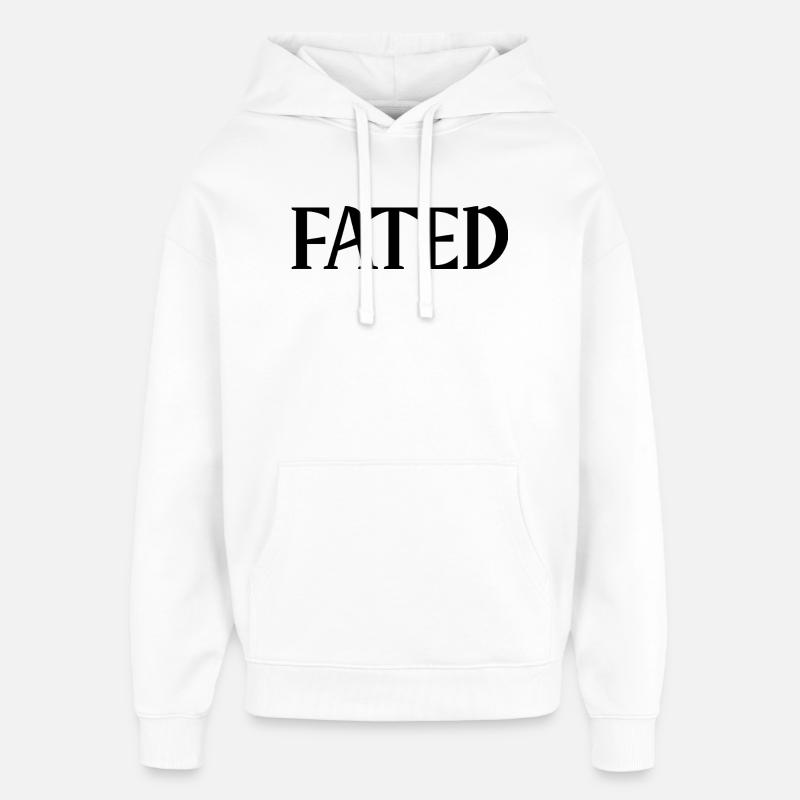 Destiné - Sweat à capuche unisexe Stanley/Stella Oversized - blanc