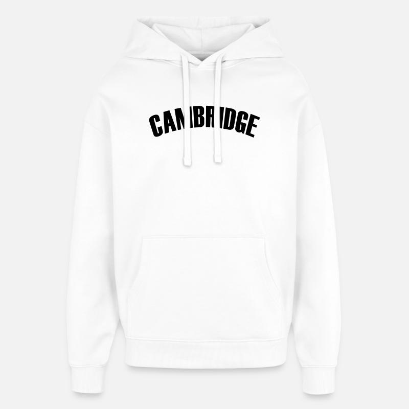 Chemise Cambridge - Sweat à capuche unisexe Stanley/Stella Oversized - blanc