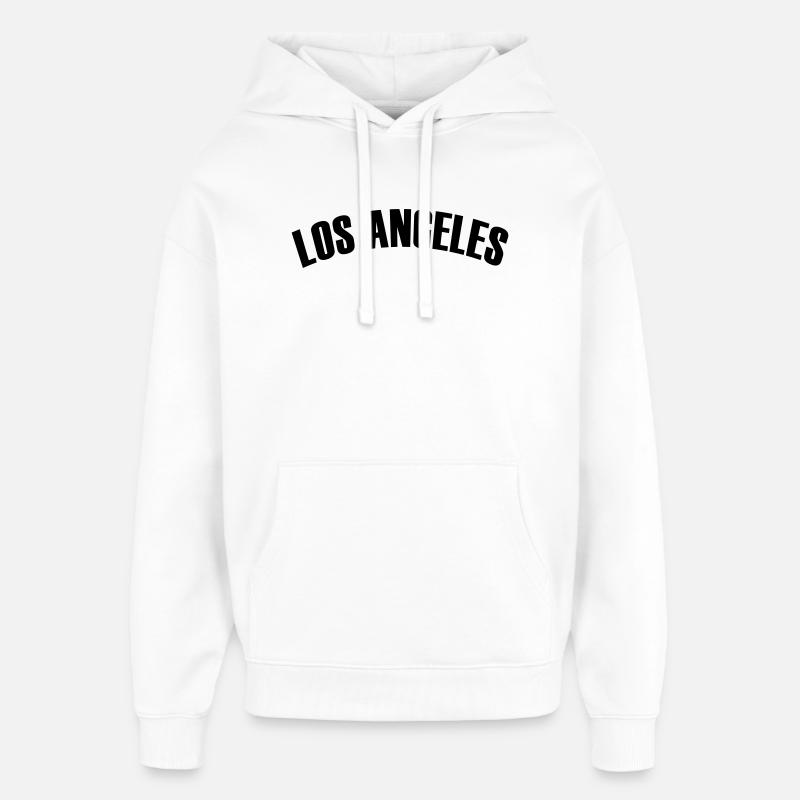 Chemise Los Angeles - Sweat à capuche unisexe Stanley/Stella Oversized - blanc