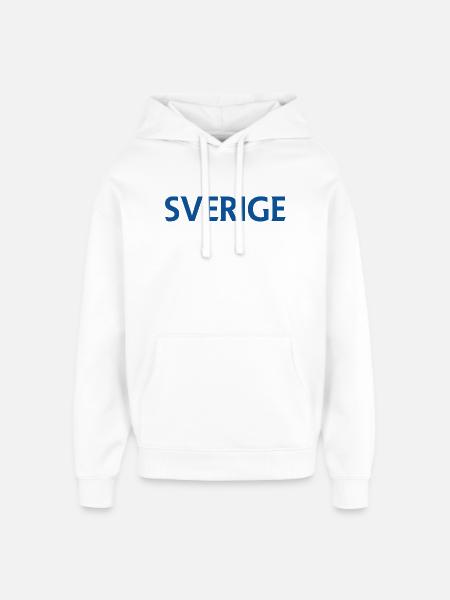 Buntes abstraktes Kunstmotiv - Oversized Unisex Hoodie von Stanley/Stella - Weiß