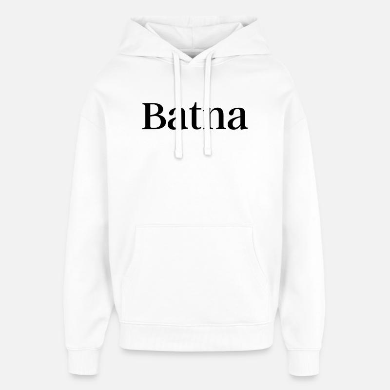 Batna - Sweat à capuche unisexe Stanley/Stella Oversized - blanc