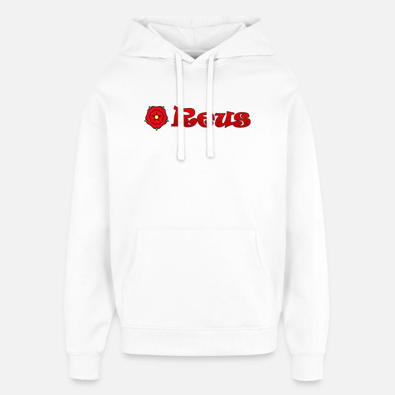 Réus - Sweat à capuche unisexe Stanley/Stella Oversized - blanc