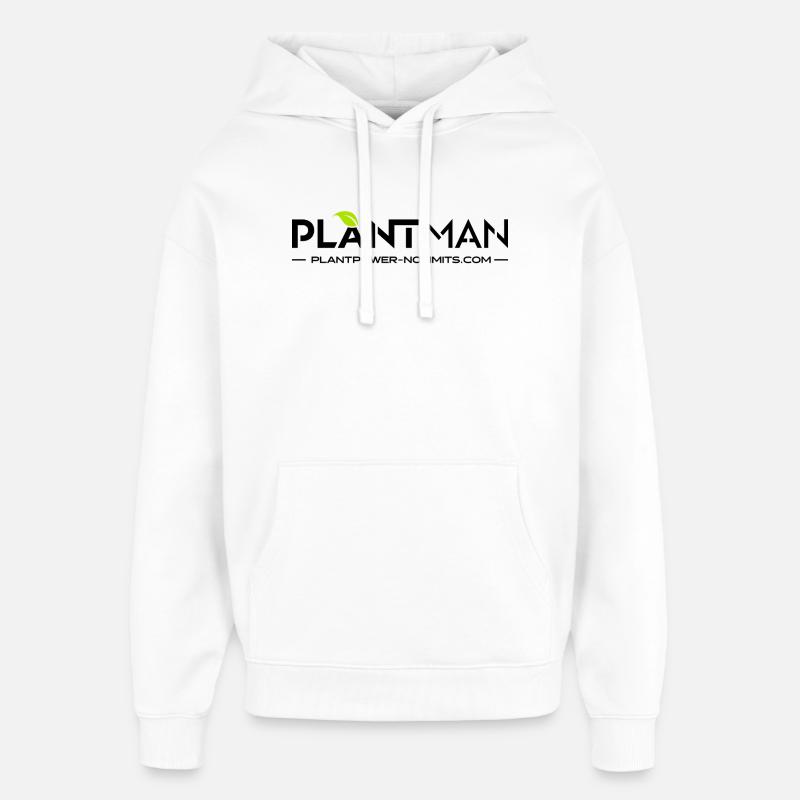 Plan Man | Puissance de l’usine-NoLimits - Sweat à capuche unisexe Stanley/Stella Oversized - blanc