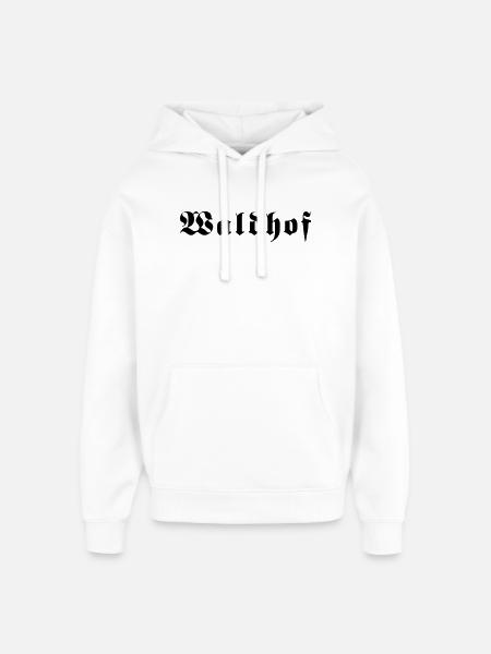 Waldhof - Oversized Unisex Hoodie von Stanley/Stella - Weiß