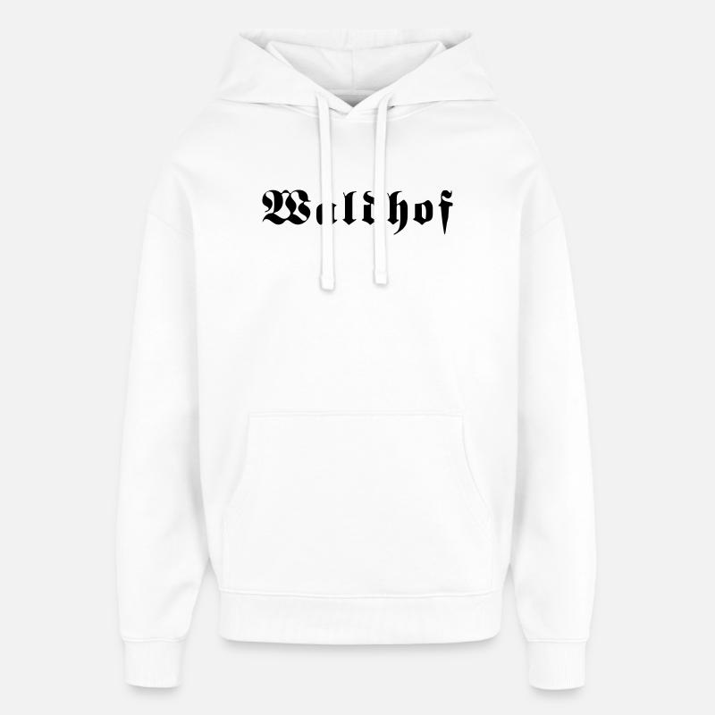 Waldhof - Oversized Unisex Hoodie von Stanley/Stella - Weiß