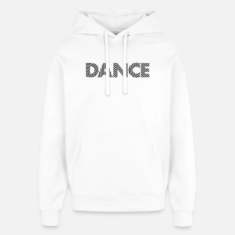 Dance - Hypno - Sweat à capuche unisexe Stanley/Stella Oversized - blanc