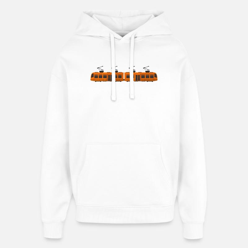 Tramway - Sweat à capuche unisexe Stanley/Stella Oversized - blanc