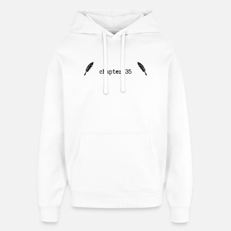 chapitre 35 : Anniversaire - Sweat à capuche unisexe Stanley/Stella Oversized - blanc