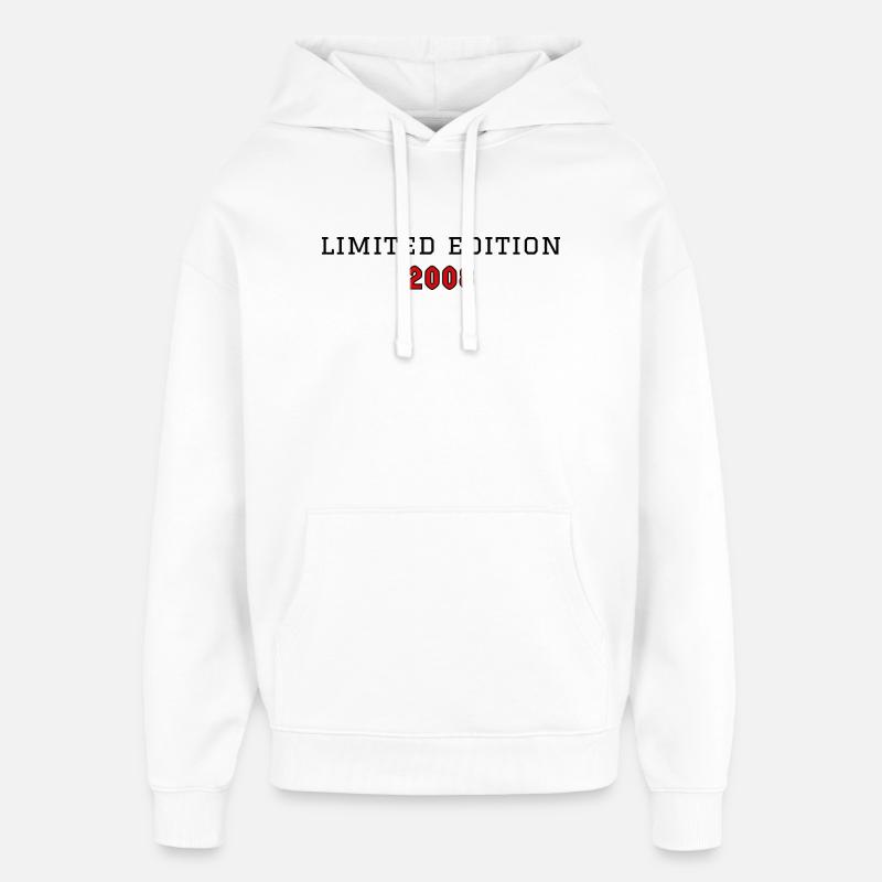 Edition limitée 2008 - Sweat à capuche unisexe Stanley/Stella Oversized - blanc