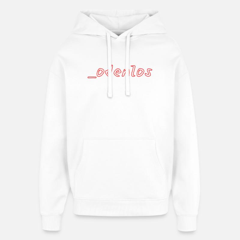 _odenlos - Sweat à capuche unisexe Stanley/Stella Oversized - blanc