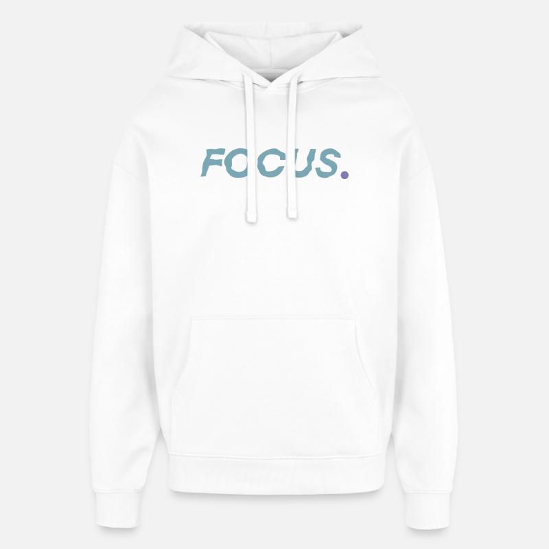 Foyer - Sweat à capuche unisexe Stanley/Stella Oversized - blanc