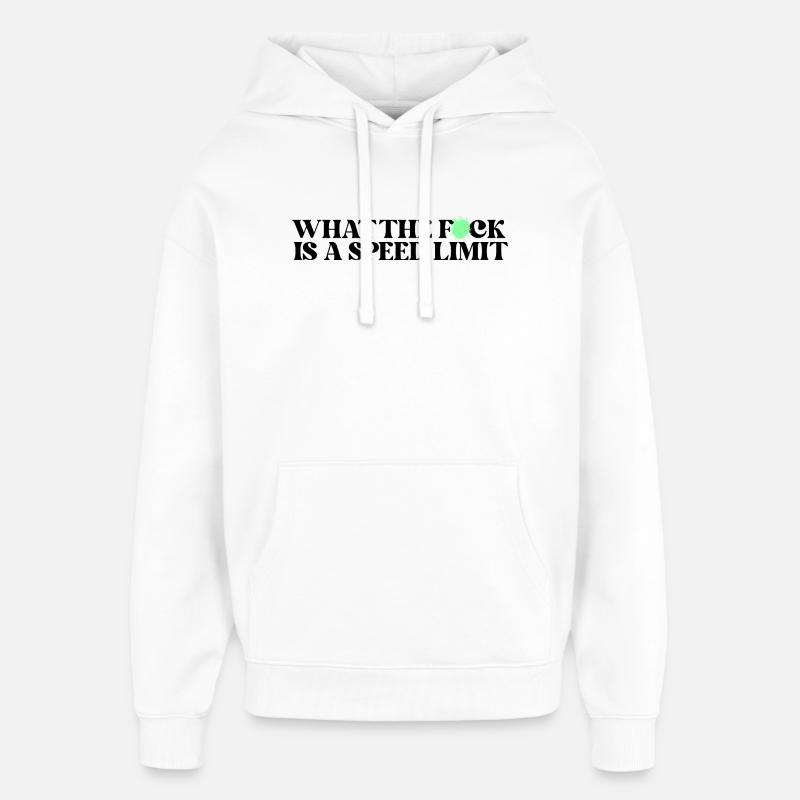 Voiture - Sweat à capuche unisexe Stanley/Stella Oversized - blanc