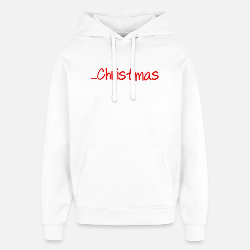 Joyeux Noël - Sweat à capuche unisexe Stanley/Stella Oversized - blanc