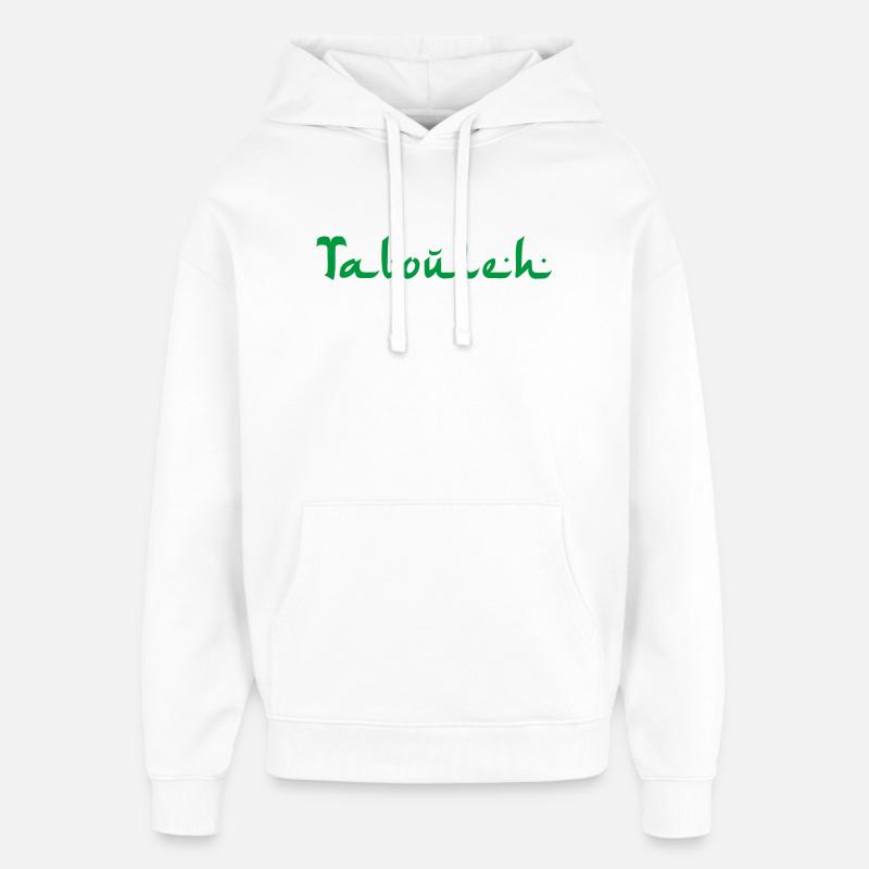 Taboulé Taboulé - Sweat à capuche unisexe Stanley/Stella Oversized - blanc