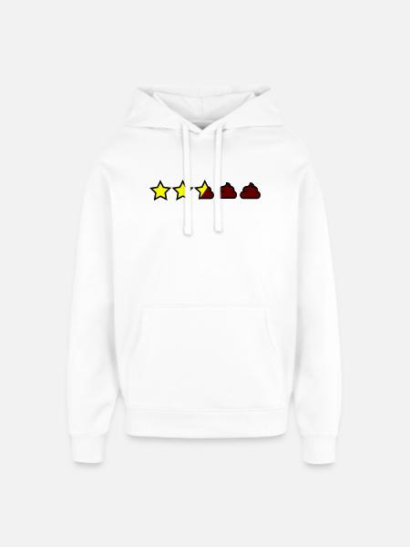 Note mixte - Sweat à capuche unisexe Stanley/Stella Oversized - blanc