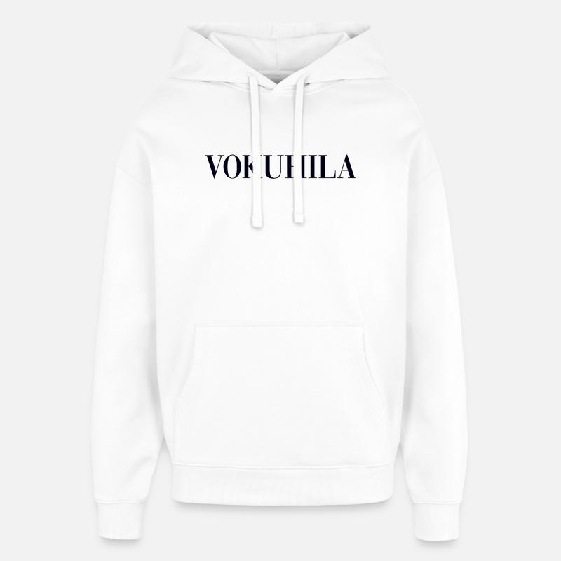 mulet - Sweat à capuche unisexe Stanley/Stella Oversized - blanc