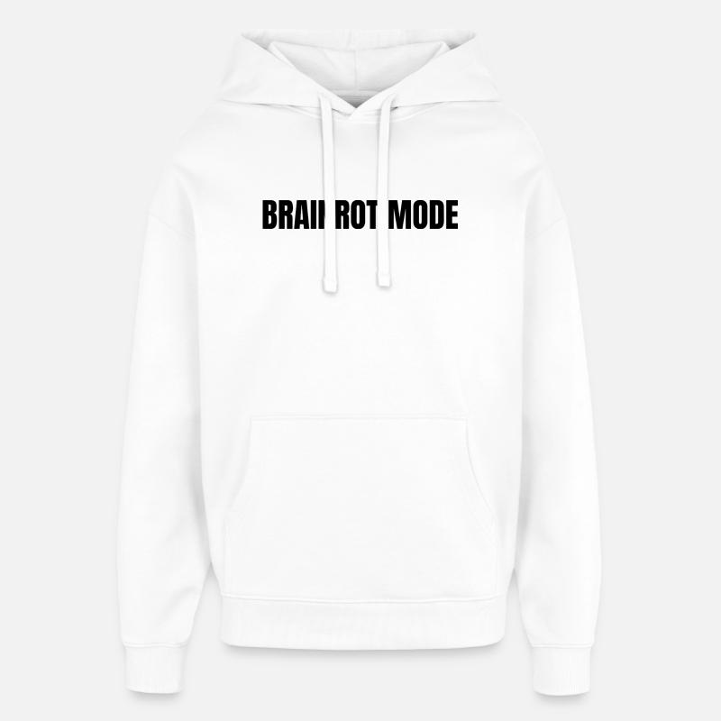 confusion - Sweat à capuche unisexe Stanley/Stella Oversized - blanc