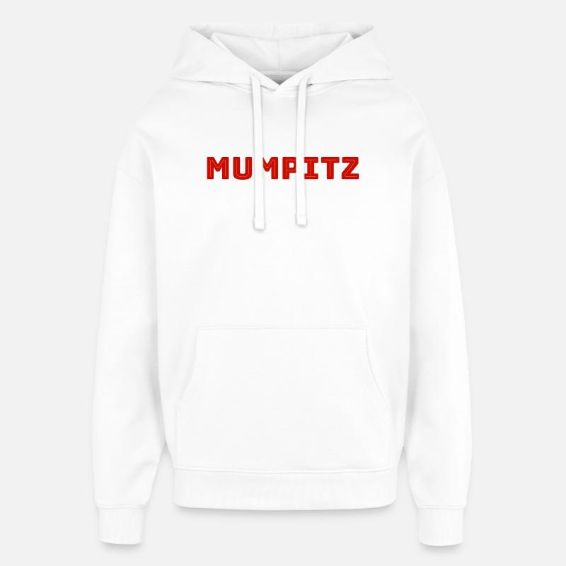 Tout ça n’importe quoi ! - Sweat à capuche unisexe Stanley/Stella Oversized - blanc