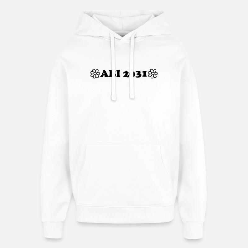 ABI 2031 - Sweat à capuche unisexe Stanley/Stella Oversized - blanc