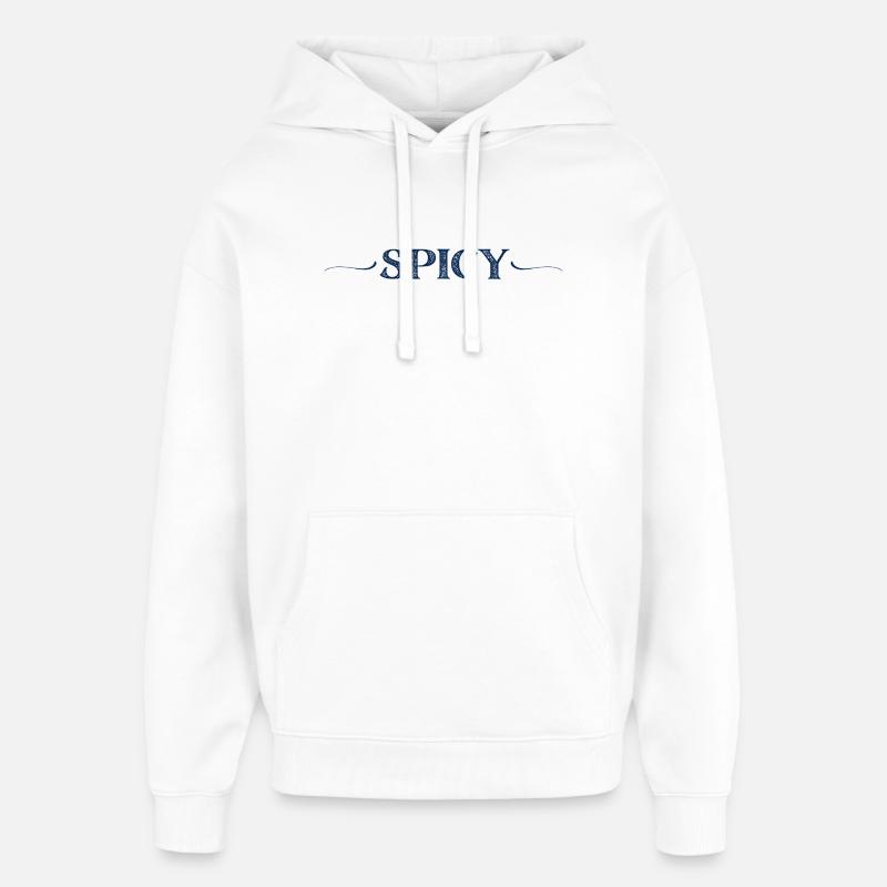 würzig - Oversized Unisex Hoodie von Stanley/Stella - Weiß