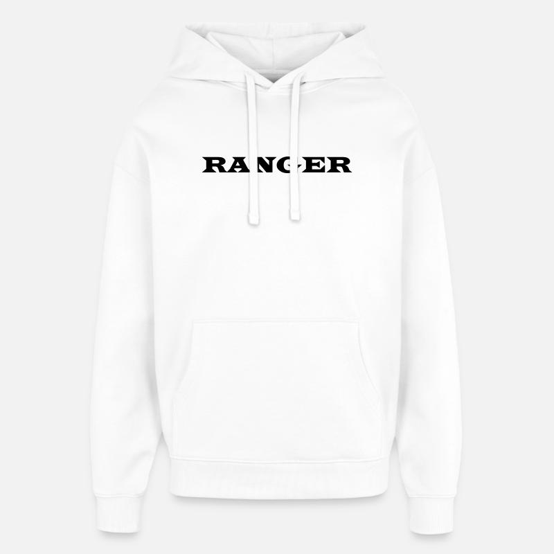 Ranger - Sweat à capuche unisexe Stanley/Stella Oversized - blanc