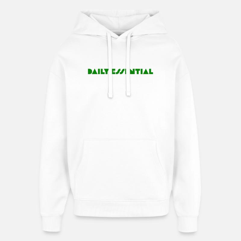 Basic but Bold - Oversized Unisex Hoodie von Stanley/Stella - Weiß