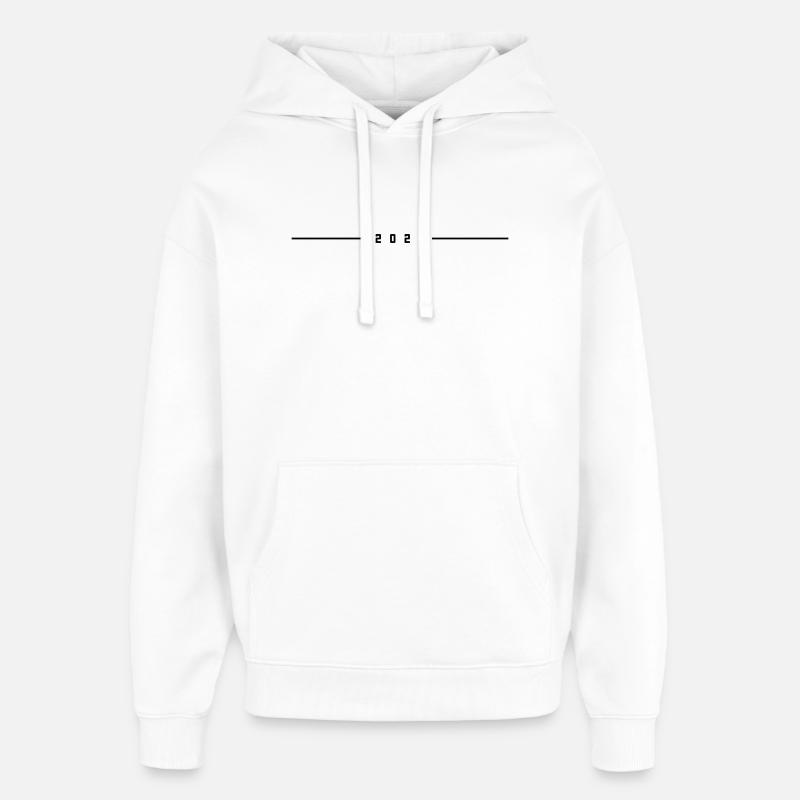 2026 Jahr Element - Oversized Unisex Hoodie von Stanley/Stella - Weiß