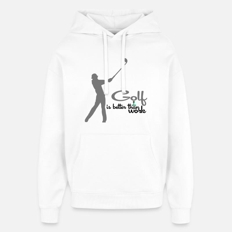 golf - Sweat à capuche unisexe Stanley/Stella Oversized - blanc