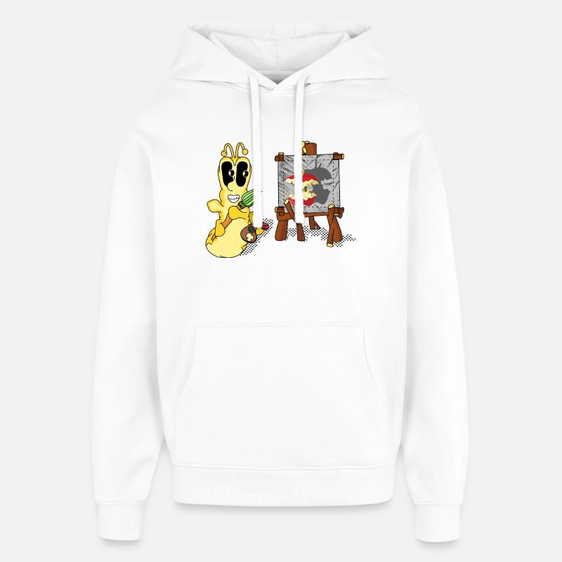 PLAN - Sweat à capuche unisexe Stanley/Stella Oversized - blanc