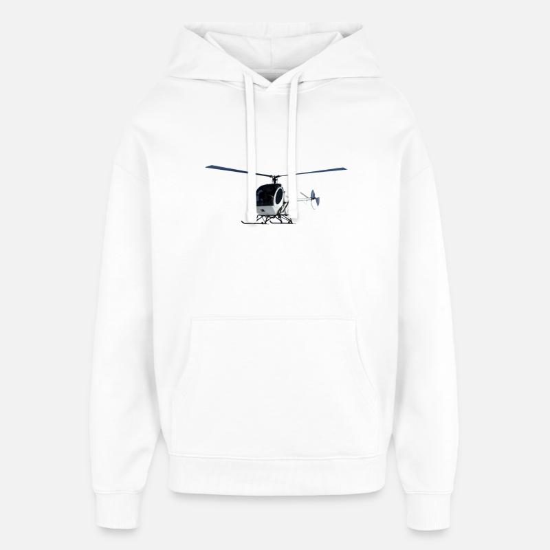 Schweizer 300 - Oversized Unisex Hoodie von Stanley/Stella - Weiß