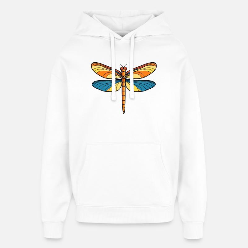 Cerf-volant Aile Solaire - Sweat à capuche unisexe Stanley/Stella Oversized - blanc