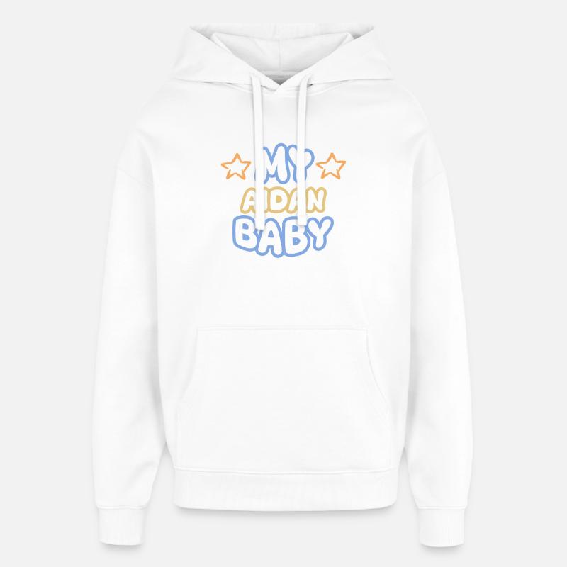 AIDAN - Sweat à capuche unisexe Stanley/Stella Oversized - blanc