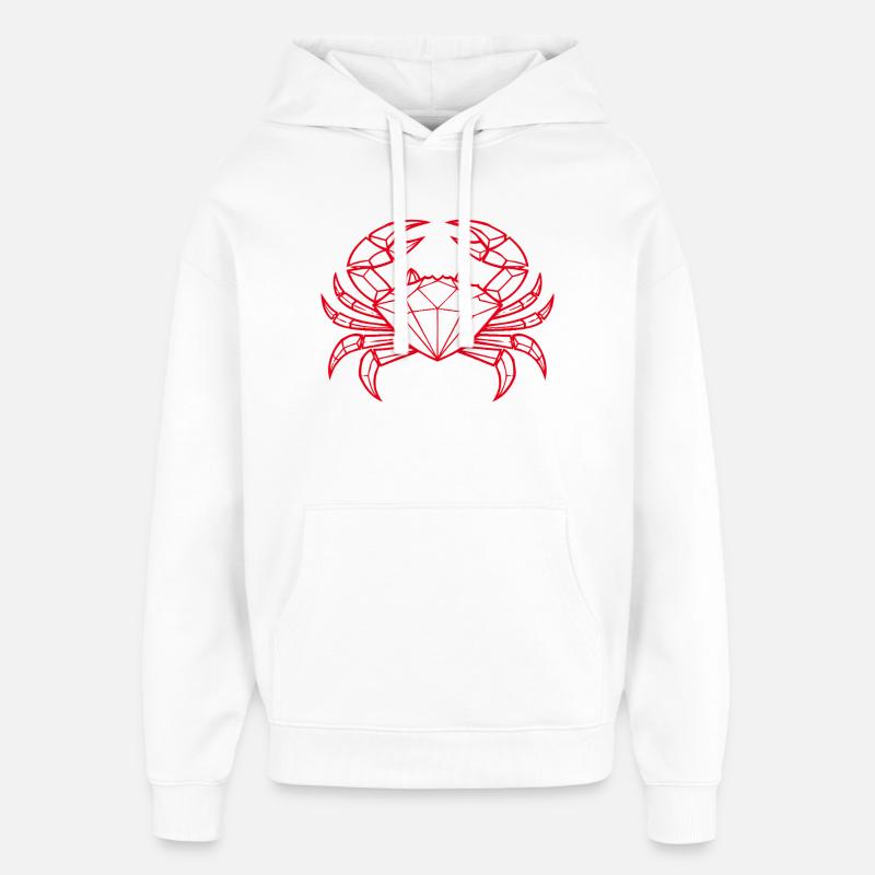 Cancer – Protection et force - Sweat à capuche unisexe Stanley/Stella Oversized - blanc