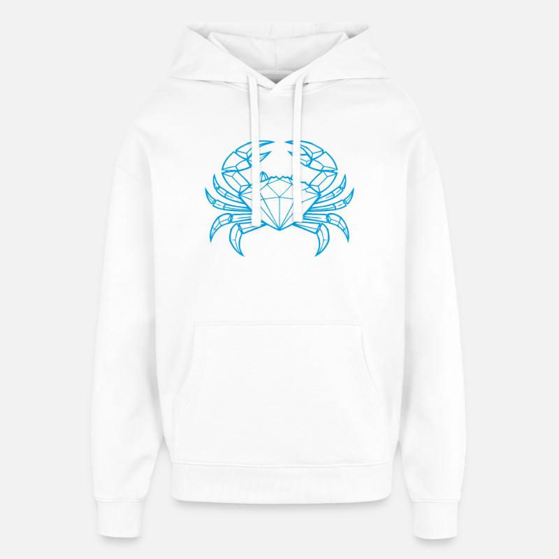 Cancer – Protection et force - Sweat à capuche unisexe Stanley/Stella Oversized - blanc