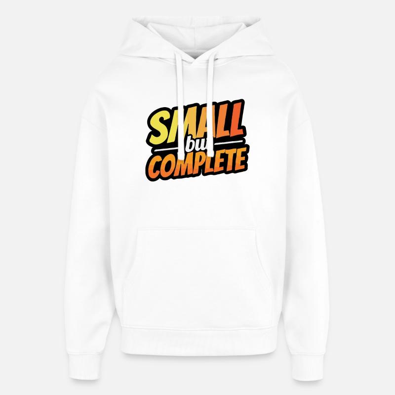 Petit mais complet - Sweat à capuche unisexe Stanley/Stella Oversized - blanc