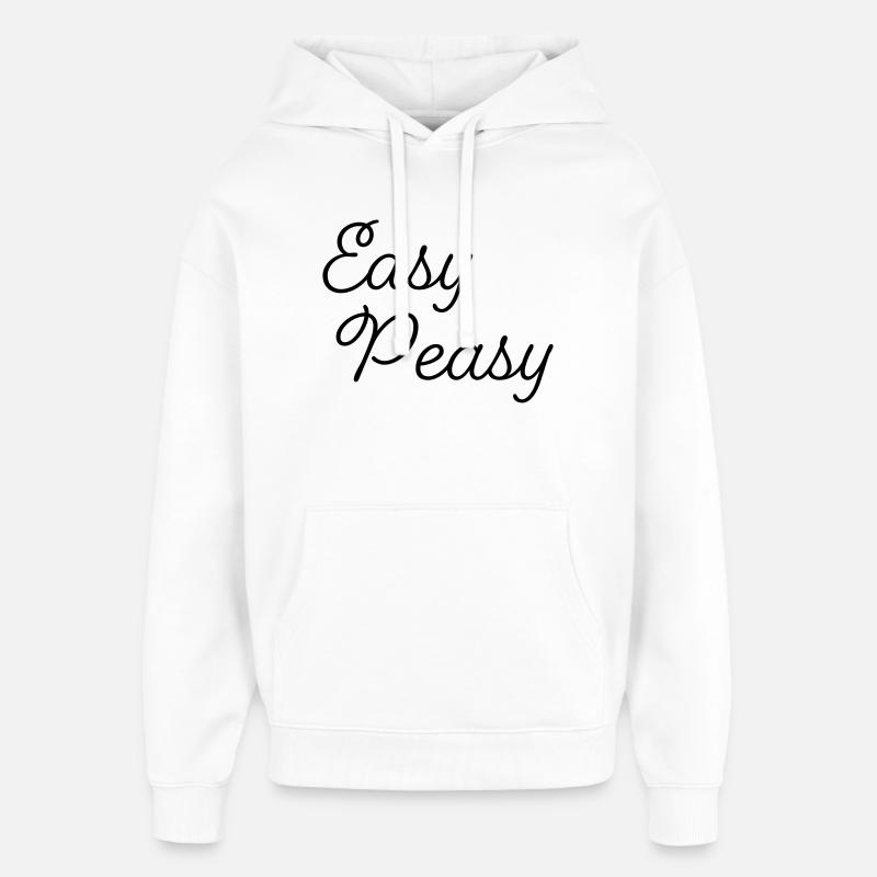 Facile - Sweat à capuche unisexe Stanley/Stella Oversized - blanc