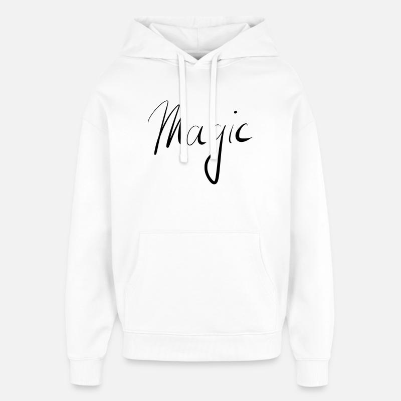 Magic - Oversized Unisex Hoodie von Stanley/Stella - Weiß