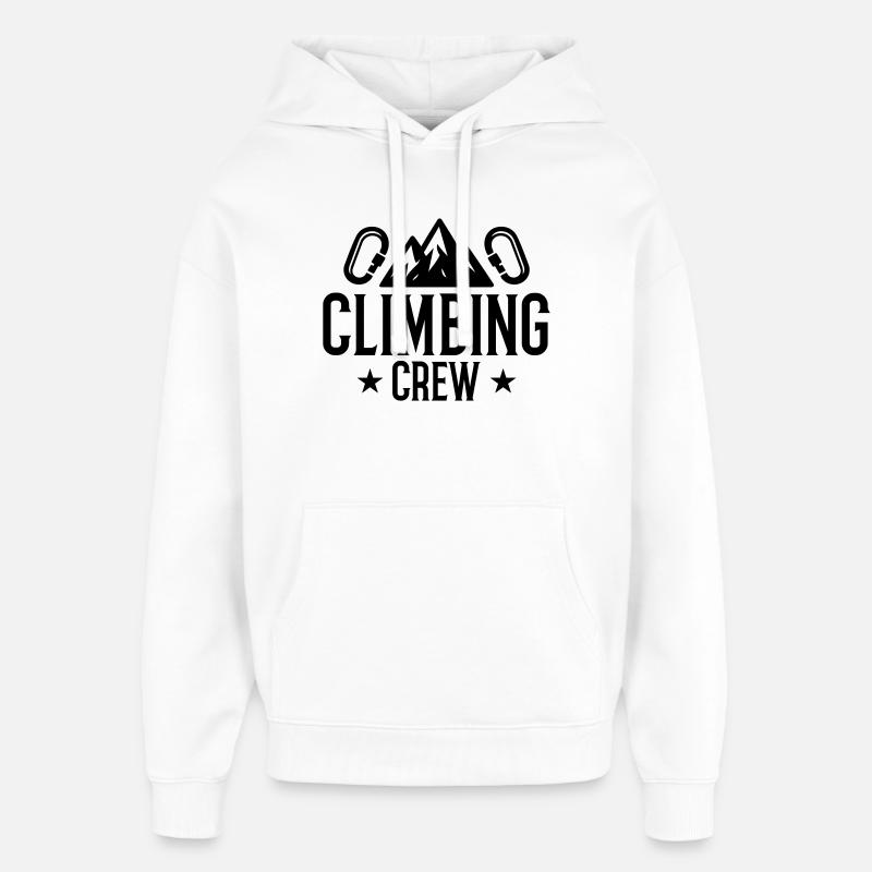 Escalade Crew Mountain Carabiner - Sweat à capuche unisexe Stanley/Stella Oversized - blanc