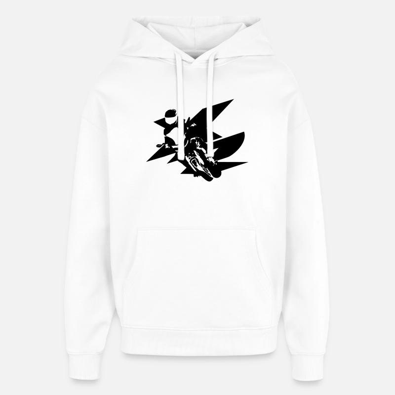 F 900 XR - Sweat à capuche unisexe Stanley/Stella Oversized - blanc