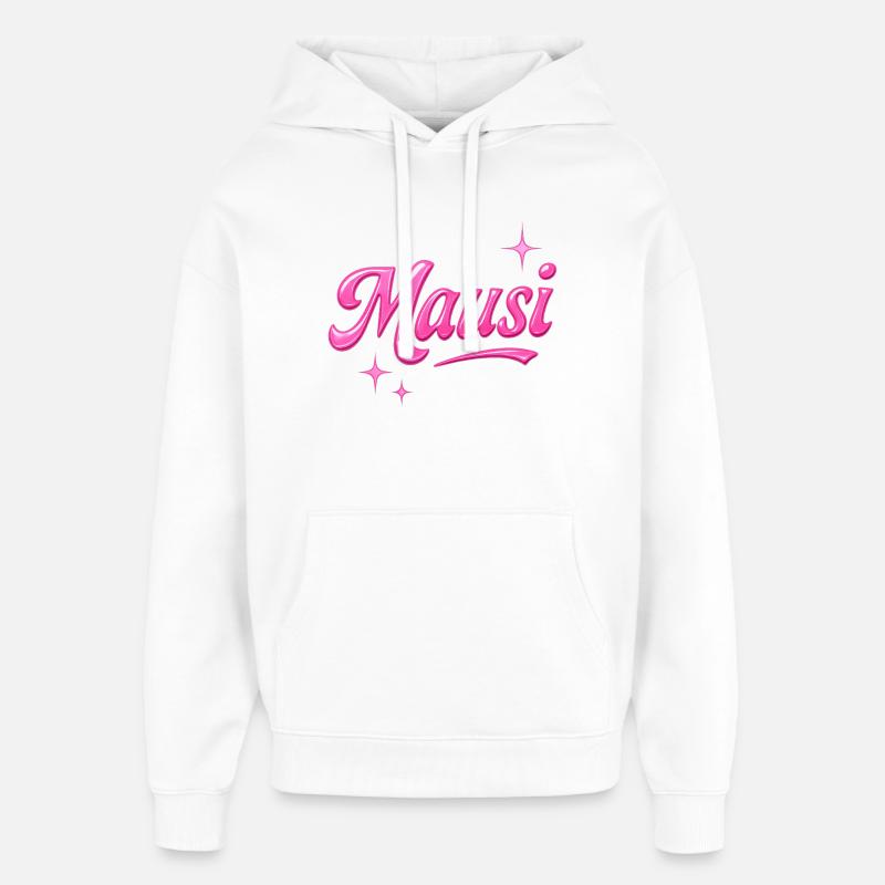 Mausi / Y2K Style - Sweat à capuche unisexe Stanley/Stella Oversized - blanc