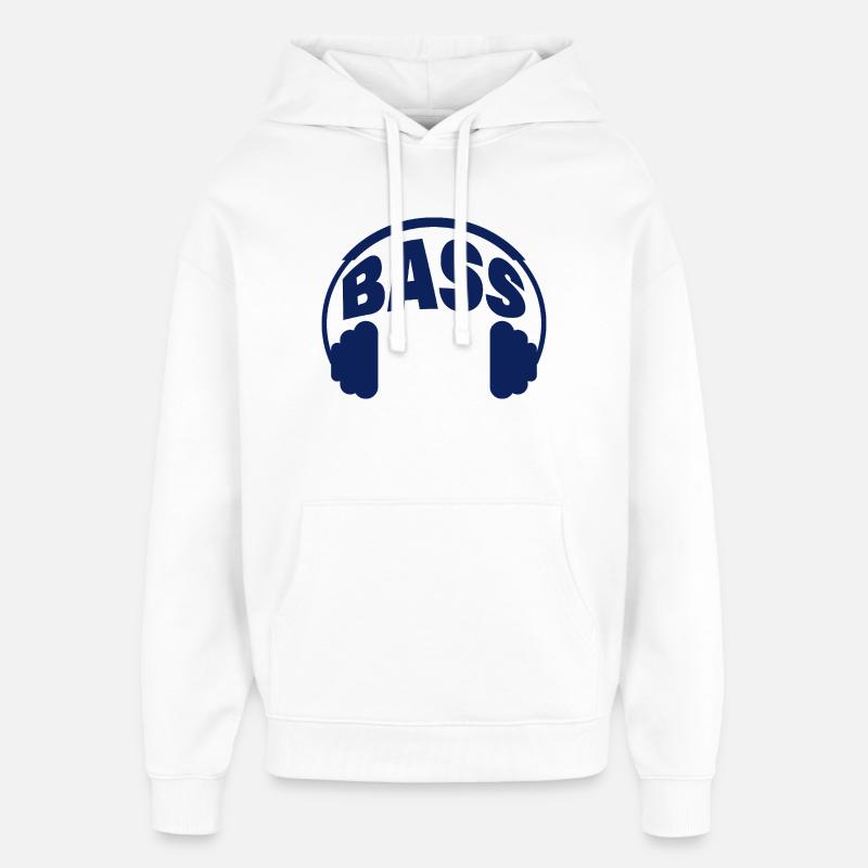 Basse - Sweat à capuche unisexe Stanley/Stella Oversized - blanc