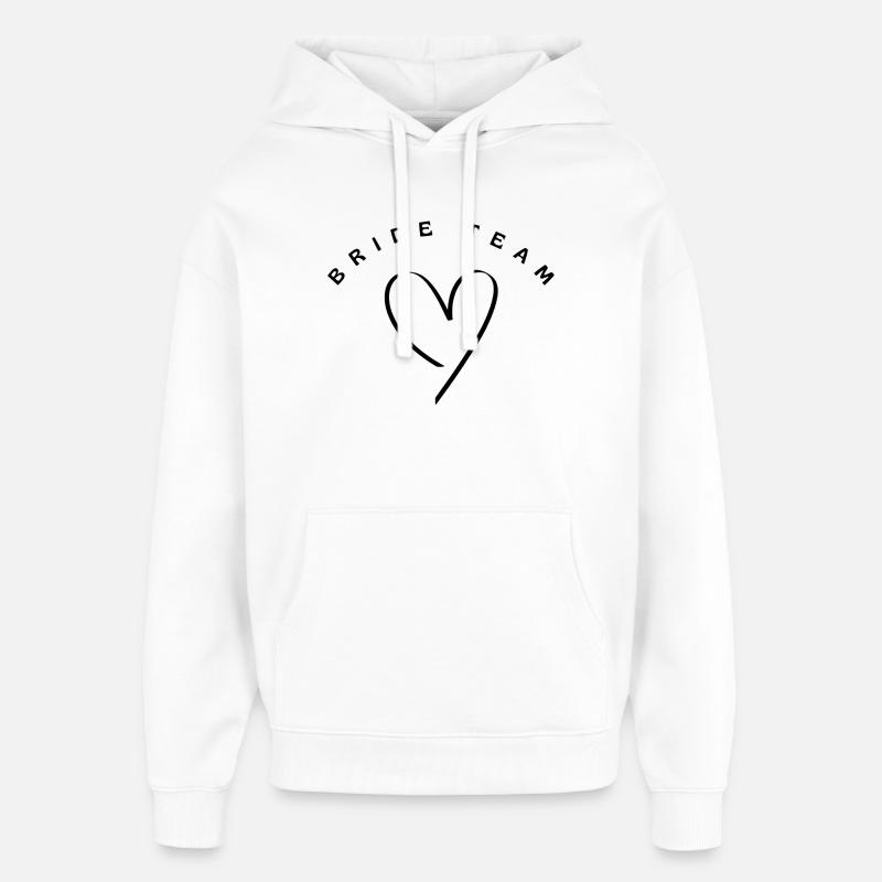 Mariée - Sweat à capuche unisexe Stanley/Stella Oversized - blanc