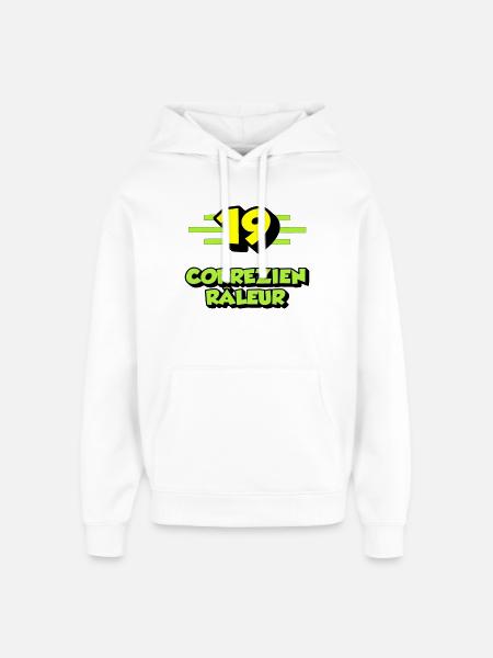 Complaining Correzien - Oversized Unisex Hoodie by Stanley/Stella - white