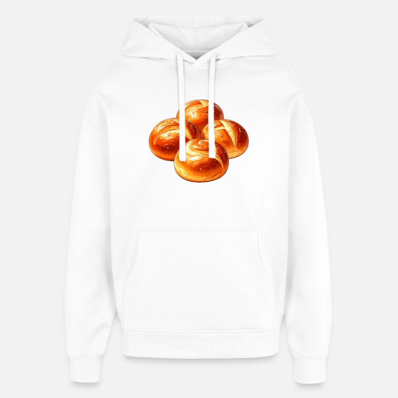 Rouler - Sweat à capuche unisexe Stanley/Stella Oversized - blanc