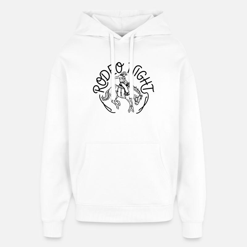 Rodeo - Oversized Unisex Hoodie von Stanley/Stella - Weiß