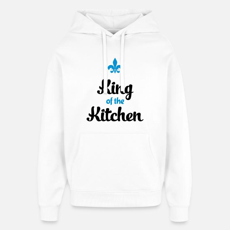 Cuire - Sweat à capuche unisexe Stanley/Stella Oversized - blanc