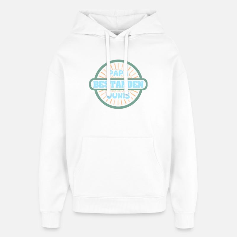 Junis - Oversized Unisex Hoodie von Stanley/Stella - Weiß