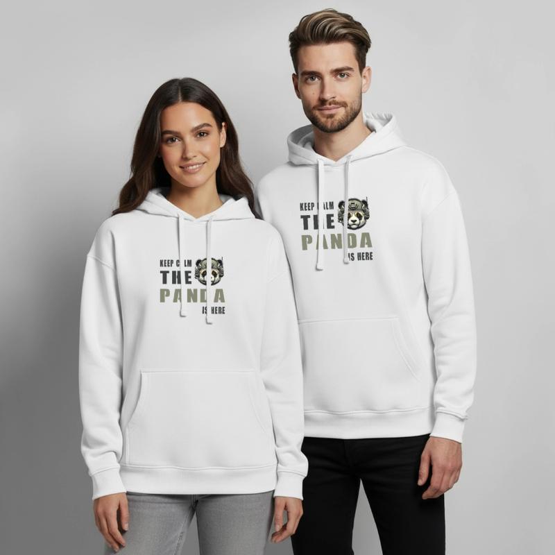 Tactical Panda – Keep Calm Oversized Unisex Hoodie by Stanley/Stella